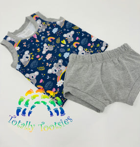 12-18 month tank top & shorts-Ready to ship