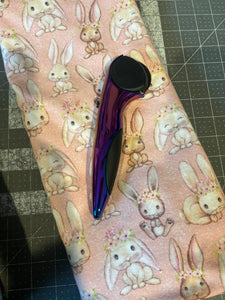 Pink bunny Booties---All Sizes