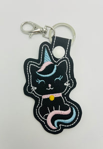 Kitty Unicorn Keychain