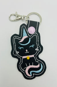 Kitty Unicorn Keychain