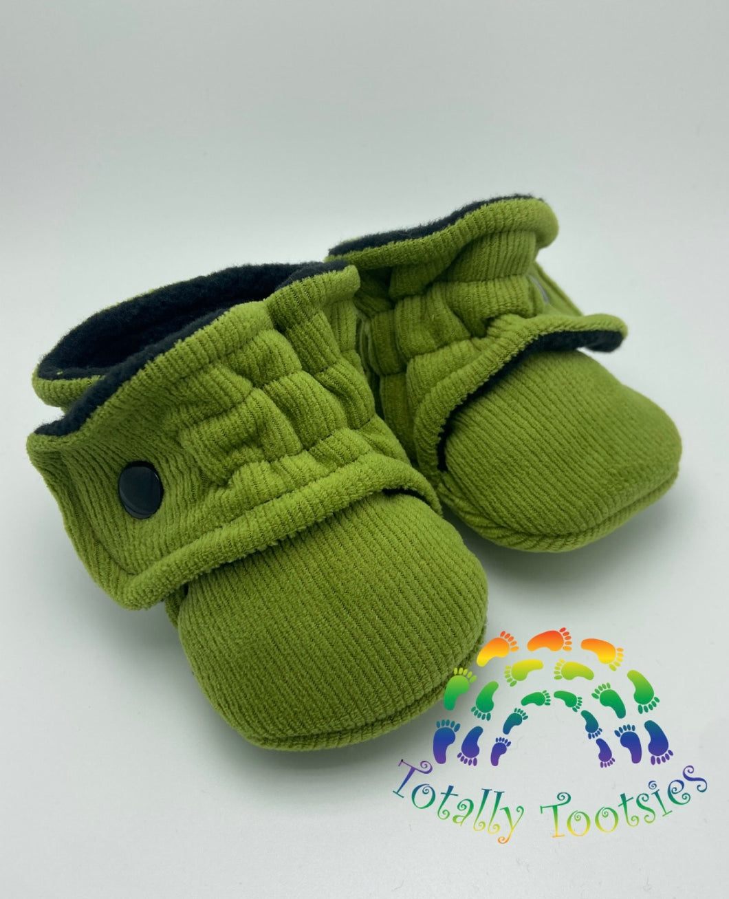 PreOrder Green Corduroy Tootsies