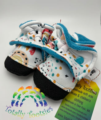 Size F (18-24 months) Shortie Boots-Ready to ship