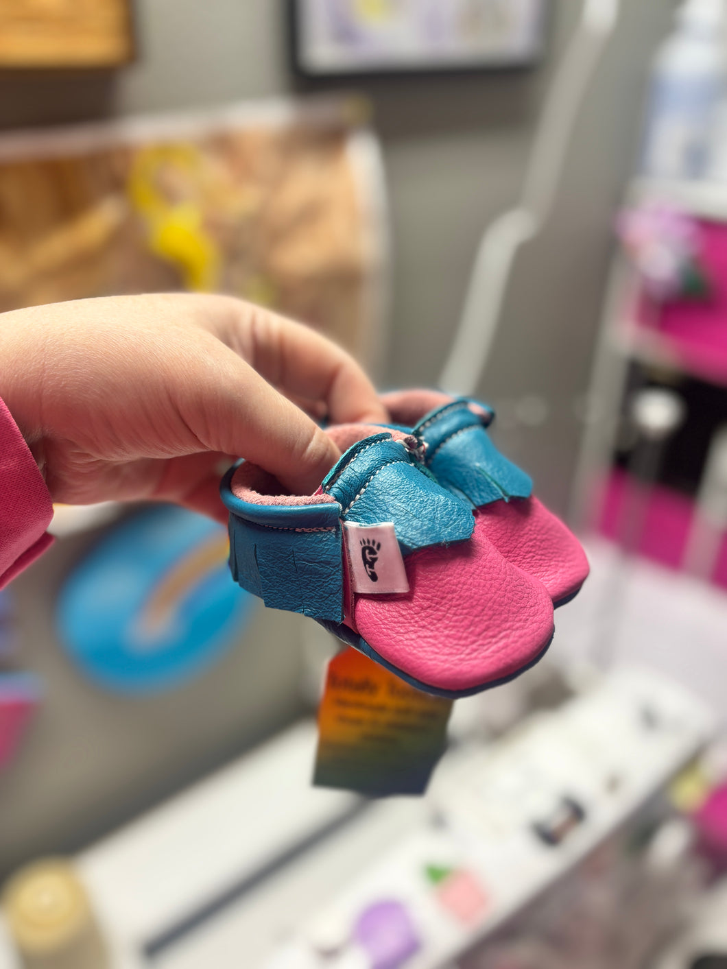 3-6 m leather moccasins ready to ship