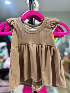 18-24m peplum top-ready to ship