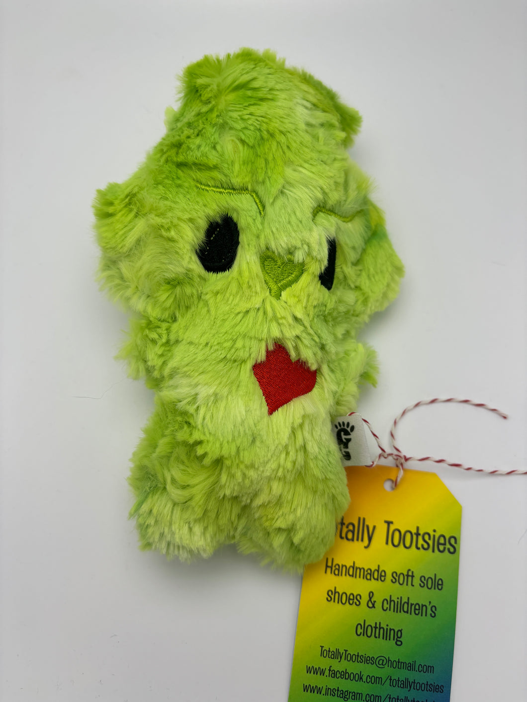 Green guy Stuffie- Ready to ship- #144
