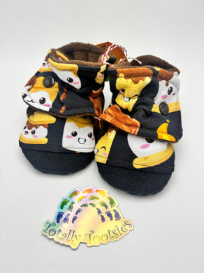 Size D (9-12 months) Shortie Boots-Ready to ship