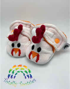 "Farm Series" Clark the Chicken Shortie Boots---All Sizes