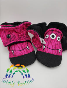 PreOrder Pink Monster Shortie Boots-ALL SIZES
