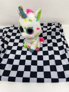 ***Splashies PreOrder-Black and White Checkers***
