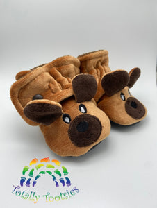 “Woodland Critter Series" Benny the Bear Shortie Boots---All Sizes
