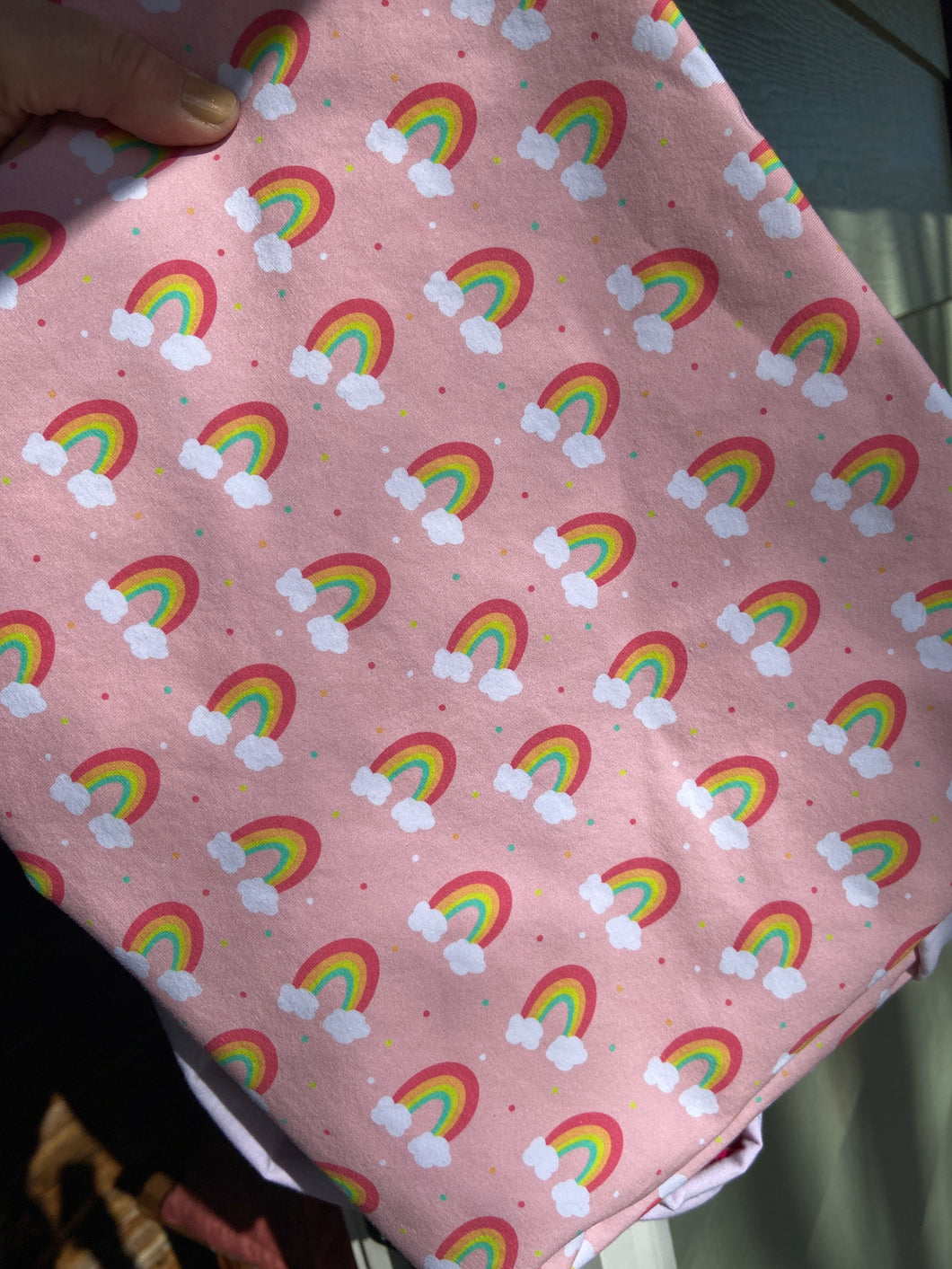 PreOrder light pink rainbow Tootsies