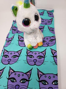 PreOrder Mint & Purple Kitty/large scale Tootsies