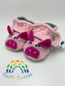 "Farm Series" Poppy the Piggy Shortie Boots---All Sizes
